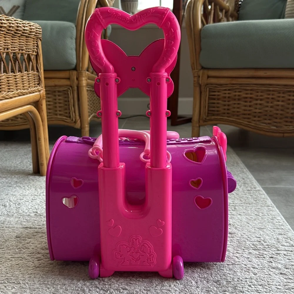Disney Minnie Mouse Happy Helpers Pet Carrier Playset - Excellent Condition - Picture 6 of 10
